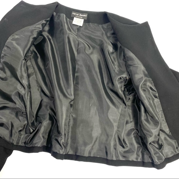 Harve Benares 2PC Skirt Suit Set SZ 6&8 - Picture 8 of 8